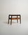 Scandinavian Teak and Dark Wood Bedside Table, 1950s For Sale - Image 4 of 11