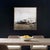The Other Side Framed Canvas Is Brought To Life With An Earthy Palette Of Green, Orange, Brown, And Black, Making It A...