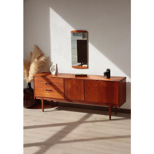 English Teak Sideboard from Nathan, 1960s For Sale - Image 17 of 18