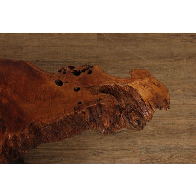 Mid 20th Century Mid Century Modern Live Edge Driftwood Coffee Table For Sale - Image 5 of 12