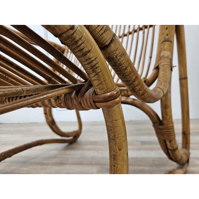 Vintage Wicker Armchairs, 1970, Set of 2 For Sale - Image 10 of 13