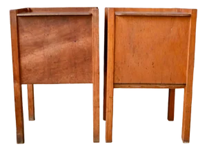 Vintage Nightstands, 1950s, Set of 2