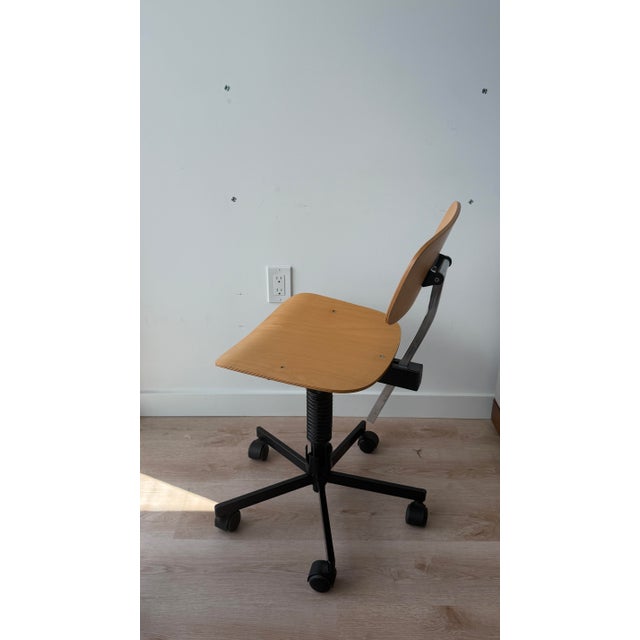 Kevi Vintage Teak Kevi Task Chair by Jorgensen Rasmussen For Sale - Image 4 of 5
