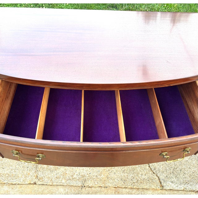Brown Circa 1900s Mahogany Sideboard Buffet Table For Sale - Image 8 of 11