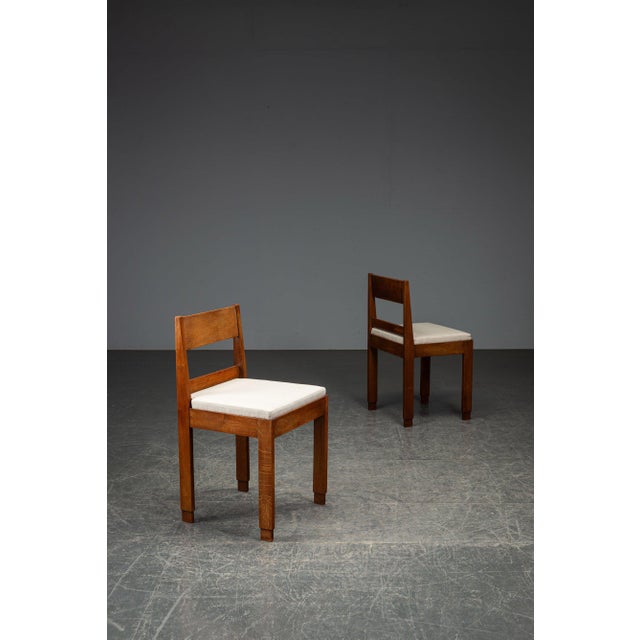 Brown Hague School Side Chairs, 1920s, Set of 2 For Sale - Image 8 of 14