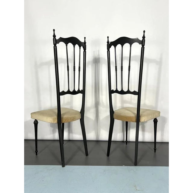 1950s Set of Italian Chiavari Side Chairs, 1950s For Sale - Image 5 of 7