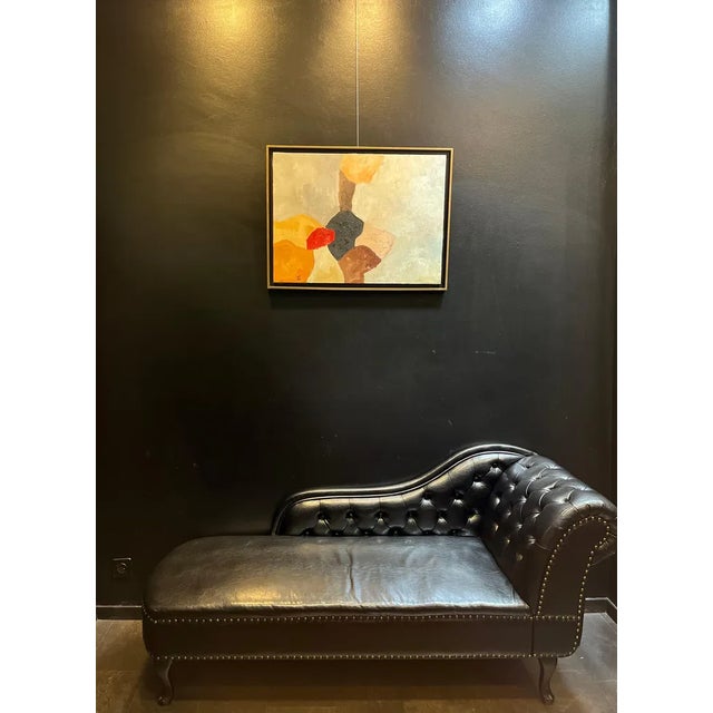 Franz Stirnimann, Abstract Composition No. 2, Oil on Canvas, 1990 For Sale - Image 10 of 11