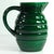 French Green Ceramic Jug from St. Clément Lorraine, 1950s For Sale - Image 4 of 10