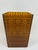 Plastic Amber Lucite Style Waste Basket / Trash Can For Sale - Image 7 of 17