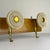 Vintage Art Deco Style Brass and Bakelite Hanger, Italy, 1950s For Sale - Image 12 of 18