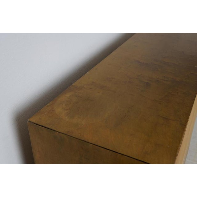 Swedish Grace Stained Birch Cabinet in the style of Axel Larsson, 1930s For Sale - Image 14 of 15