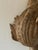 A beautifully detailed vintage hand carved wooden wall sculpture depicting a pair of ducks in rich, warm toned hardwood....