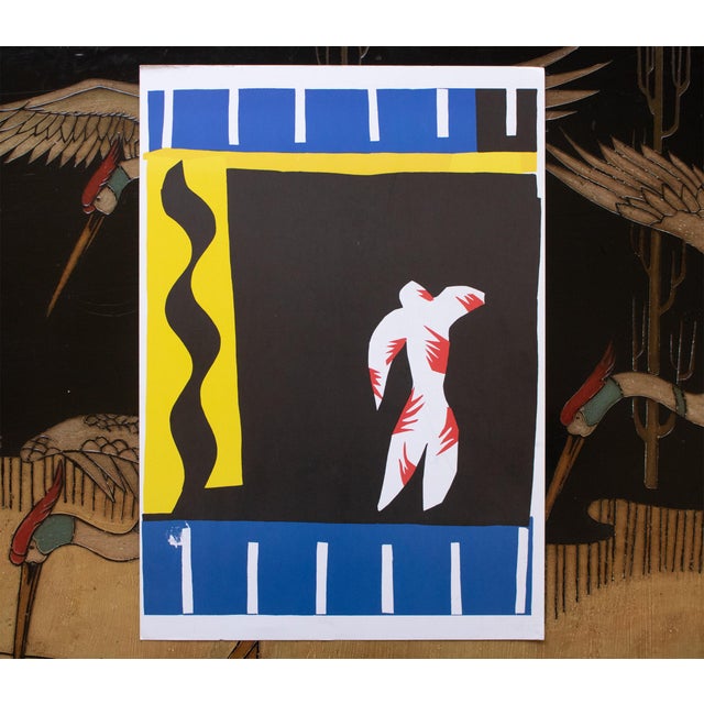 Abstract 1992 After Henri Matisse "The Clown", Large First Edition German Poster For Sale - Image 3 of 8