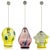 Bespoke Italian Organic Yellow Green White Tulip Murano Glass Pendant Light For Sale - Image 12 of 13
