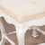 Gustavian (Swedish) 20th Century Swedish White Tabouret Pair of Stools For Sale - Image 3 of 10
