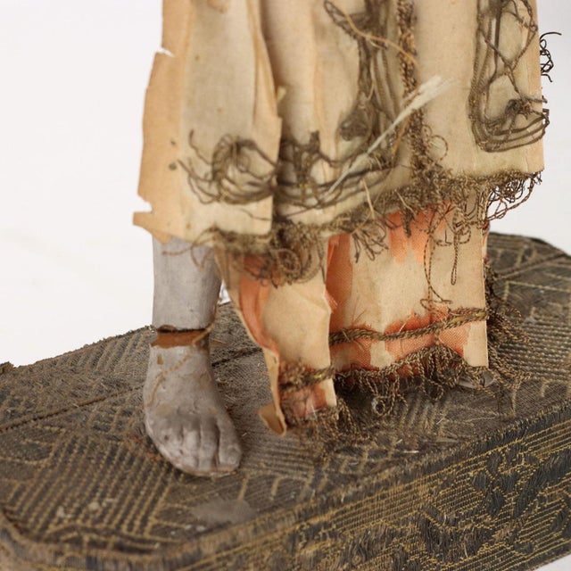 Wood Statue in the Shrine For Sale - Image 7 of 11