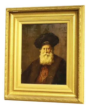 Evert Jan Ligtelijn, Portrait of a Man, 1920s, Oil on Wood, Framed