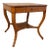 Vintage Biedermeier Side Table W/Single Drawer For Sale