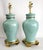 Lamps Turquoise Porcelain & Brass Ginger Jar For Sale - Image 9 of 12