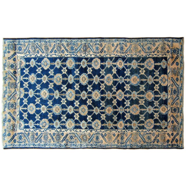 1920s Antique Persian Rug - 5′6″ × 3′6″ For Sale