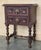 Antique Spanish Nightstands with Two Drawers and Iron Hardware, 1890, Set of 2 For Sale - Image 3 of 9