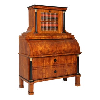 Biedermeier Secretaire with Hidden Mechanism, 1815 For Sale