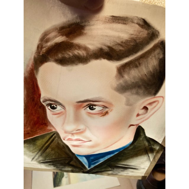 1940s Portrait Print of a Handsome Gentleman For Sale - Image 9 of 10