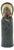 Ceramic Female Figure from Höganäs, Sweden, 1960s For Sale
