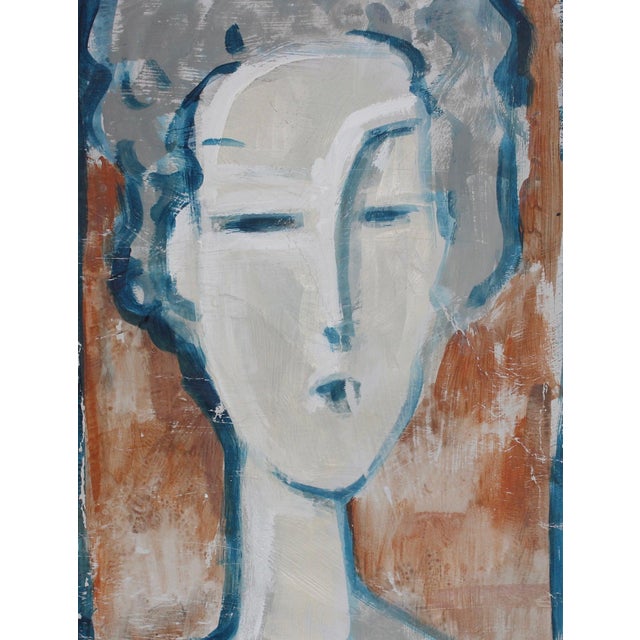 Florentine School Artist, Hidden Portraits XXVI, 1990s, Acrylic on Canvas, Framed For Sale - Image 4 of 10