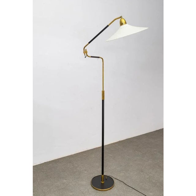 Brass Floor Lamp, Italy, 1950s For Sale - Image 11 of 11