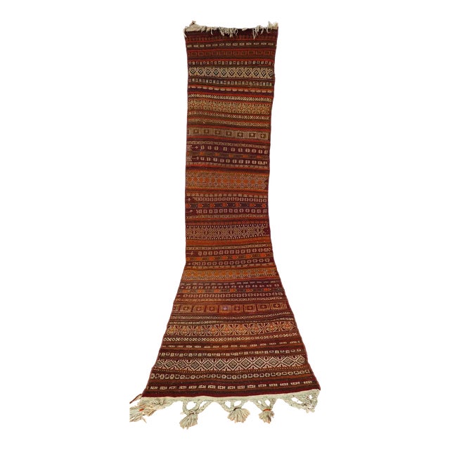 Vintage Tribal Nomadic Beluch Kilim Rug, Afghanistan, 1930s For Sale