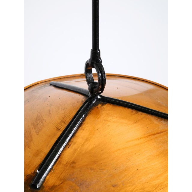 Large Vintage Pendant Lights in Heavy Metal and Copper, 1930s, Set of 2 For Sale - Image 18 of 18