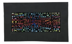 Xavier Albert Fiala, Mosaïque, 1946, Gouache on Paper