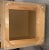 1970s Square Post Modern Black Laminate Lacquer Style With Gold Laminate Plinth For Sale - Image 6 of 9