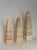 1970s F.lli Fratelli Mannelli Italian Rapolano Travertine Obelisks - A Set of 3 For Sale - Image 4 of 12