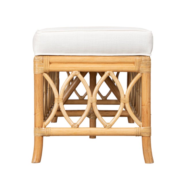 Wood Lillian Bench - Natural For Sale - Image 7 of 9