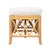 Wood Lillian Bench - Natural For Sale - Image 7 of 9