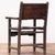 Brown Seven 1700s Walnut & Leather Chairs. - Dupont Family Estate For Sale - Image 8 of 9