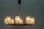 Gray Eight-Light Chandelier in Metal, Chrome and Glass For Sale - Image 8 of 18
