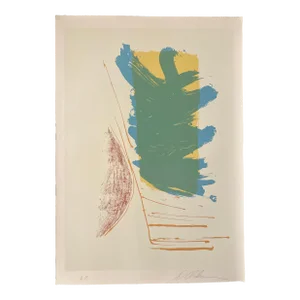 Dan Christensen Original Screenprint MicMac II 1979