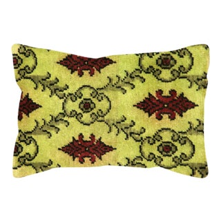 1960s Turkish Oushak Pillow For Sale