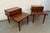 A striking pair of Mid-Century Modern “Accord” step-up end tables, designed by Merton Gershun for American of...