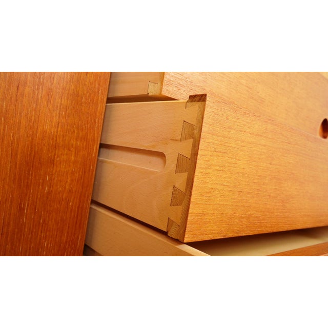 Vintage Highboard in Teak by H.W. Klein for Bramin For Sale - Image 13 of 14