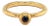 Tiffany & Co. Paloma Picasso Blue Sapphire Ring 18k Yellow Gold Size 6 For Sale