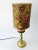 Victorian Style Brass Table Lamp with Lampshade in Romantic Love Scene, 1930s For Sale - Image 15 of 18