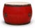 Monumental Antique 48" Chinese Ceremonial Drum Round Table Red Lacquered For Sale - Image 10 of 18