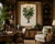 Vintage Palm Tree Illustration, Botanical Art Print Reproduction, 24" X 36" For Sale - Image 4 of 9