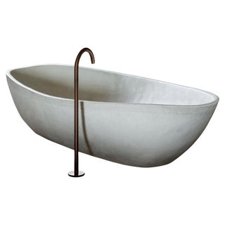 Large Clay Bathtub by Studio Loho For Sale