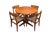 Danish Round Dining Table in Teak with Double Extension Leaves, 1960s For Sale - Image 12 of 18