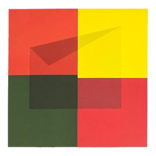 2009 Josef Albers the Interaction of Color Plate Xvii-1 Bis For Sale